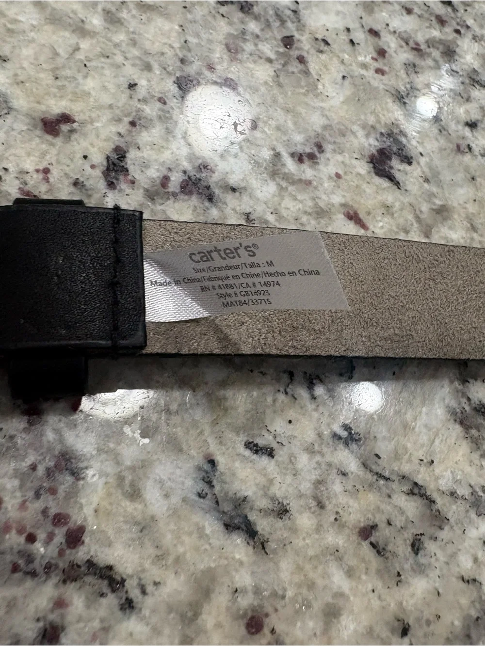 Carters black belt in youth medium GUC